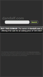 Mobile Screenshot of dandalf.com